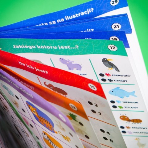 Gra Carotina 500 pytań - Zwierzęta Lisciani Gra Carotina 500 pytań - Zwierzęta Lisciani