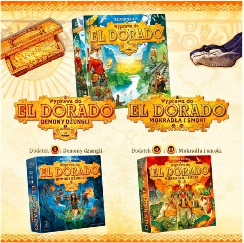 Gra Wyprawa do El Dorado Mokradła i smoki Nasza księgarnia Gra Wyprawa do El Dorado Mokradła i smoki Nasza księgarnia