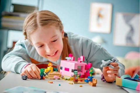 Klocki Minecraft 21247 Dom aksolotla LEGO Klocki Minecraft 21247 Dom aksolotla LEGO