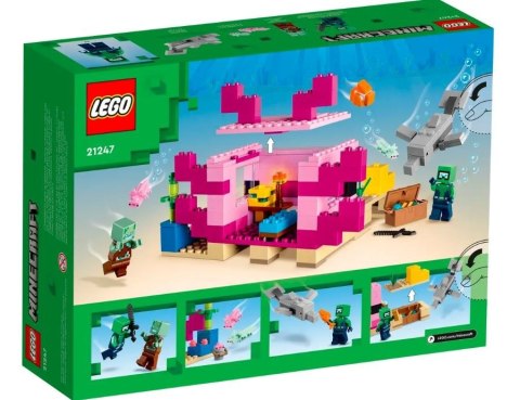 Klocki Minecraft 21247 Dom aksolotla LEGO Klocki Minecraft 21247 Dom aksolotla LEGO