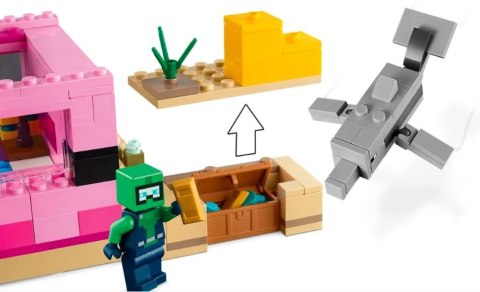 Klocki Minecraft 21247 Dom aksolotla LEGO Klocki Minecraft 21247 Dom aksolotla LEGO
