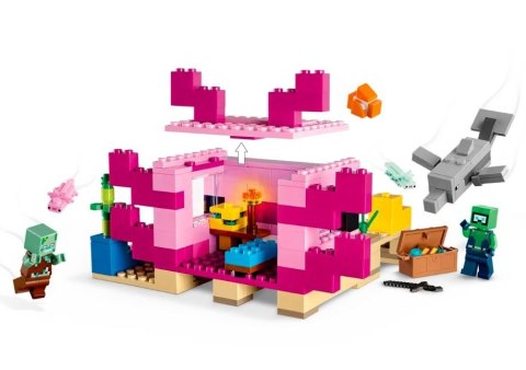 Klocki Minecraft 21247 Dom aksolotla LEGO Klocki Minecraft 21247 Dom aksolotla LEGO