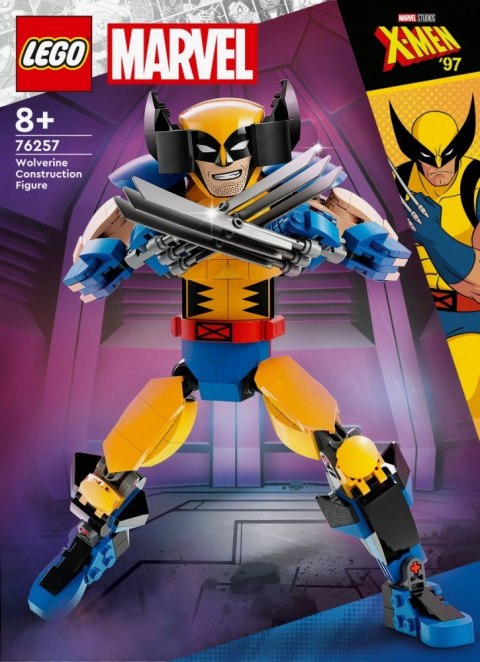 Klocki Super Heroes 76257 Marvel Figurka Wolverinea do zbudowania LEGO Klocki Super Heroes 76257 Marvel Figurka Wolverinea do zbudowania LEGO