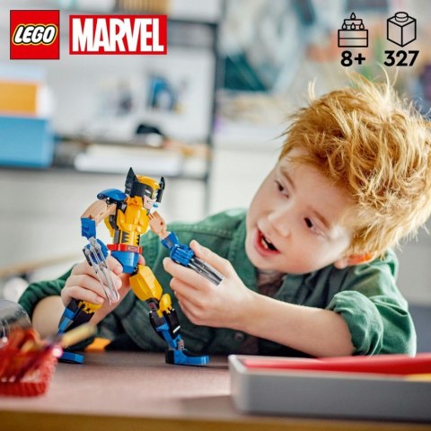 Klocki Super Heroes 76257 Marvel Figurka Wolverinea do zbudowania LEGO Klocki Super Heroes 76257 Marvel Figurka Wolverinea do zbudowania LEGO
