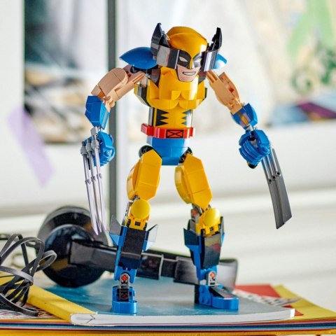 Klocki Super Heroes 76257 Marvel Figurka Wolverinea do zbudowania LEGO Klocki Super Heroes 76257 Marvel Figurka Wolverinea do zbudowania LEGO