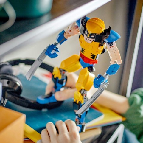 Klocki Super Heroes 76257 Marvel Figurka Wolverinea do zbudowania LEGO Klocki Super Heroes 76257 Marvel Figurka Wolverinea do zbudowania LEGO