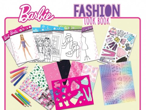 Książeczka szkicownik Barbie Lisciani Książeczka szkicownik Barbie Lisciani