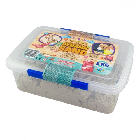 Piasek dynamiczny 5kg w pudełku, naturalny TUBAN Piasek dynamiczny 5kg w pudełku, naturalny TUBAN
