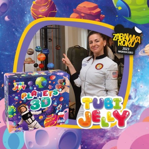 Zestaw Tubi Jelly Planety TUBAN Zestaw Tubi Jelly Planety TUBAN