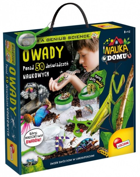Zestaw naukowy Im a Genius Nauka w domu - Owady Lisciani Zestaw naukowy Im a Genius Nauka w domu - Owady Lisciani