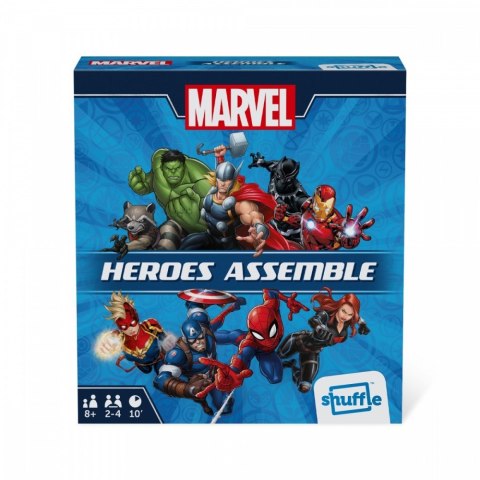 Gra Shuffle Marvel Heroes Assemble (PL) Cartamundi Gra Shuffle Marvel Heroes Assemble (PL) Cartamundi