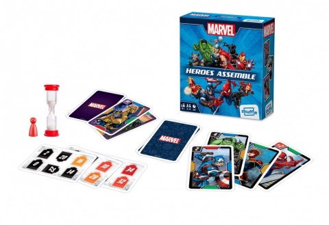Gra Shuffle Marvel Heroes Assemble (PL) Cartamundi Gra Shuffle Marvel Heroes Assemble (PL) Cartamundi