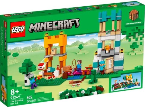 Klocki Minecraft 21249 Kreatywny warsztat 4.0 LEGO Klocki Minecraft 21249 Kreatywny warsztat 4.0 LEGO
