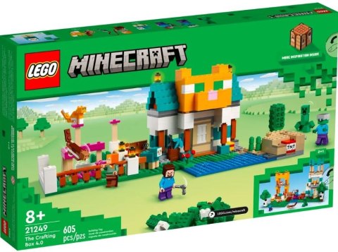 Klocki Minecraft 21249 Kreatywny warsztat 4.0 LEGO Klocki Minecraft 21249 Kreatywny warsztat 4.0 LEGO