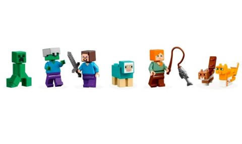 Klocki Minecraft 21249 Kreatywny warsztat 4.0 LEGO Klocki Minecraft 21249 Kreatywny warsztat 4.0 LEGO