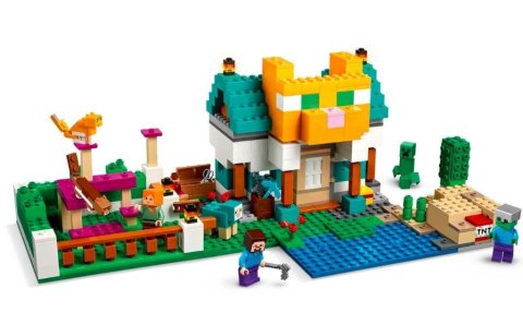 Klocki Minecraft 21249 Kreatywny warsztat 4.0 LEGO Klocki Minecraft 21249 Kreatywny warsztat 4.0 LEGO
