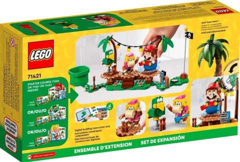 Klocki Super Mario 71421 Dżunglowy koncert Dixie Kong LEGO Klocki Super Mario 71421 Dżunglowy koncert Dixie Kong LEGO