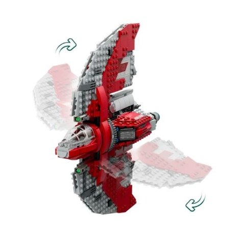 Star Wars 75362 Klocki Prom kosmiczny Jedi T-6 Ahs LEGO Star Wars 75362 Klocki Prom kosmiczny Jedi T-6 Ahs LEGO
