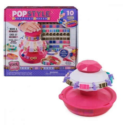 Zestaw do tworzenia bransoletek Cool Maker - Pop Style Spin Master Zestaw do tworzenia bransoletek Cool Maker - Pop Style Spin Master