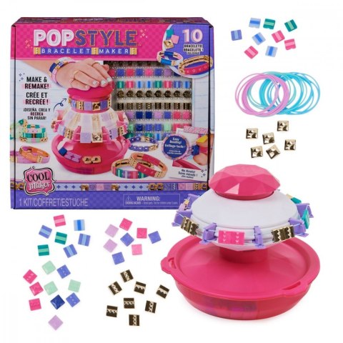 Zestaw do tworzenia bransoletek Cool Maker - Pop Style Spin Master Zestaw do tworzenia bransoletek Cool Maker - Pop Style Spin Master