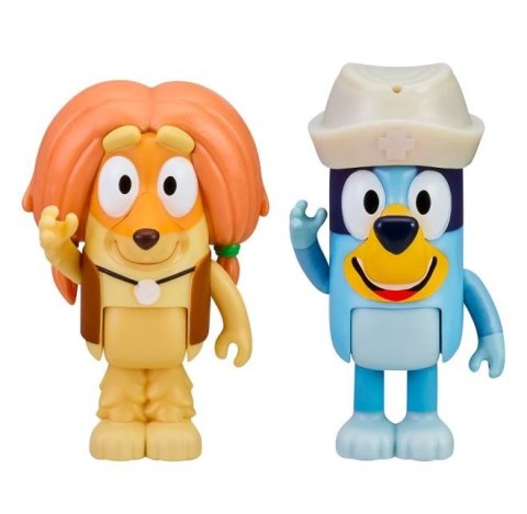 Zestaw figurek Bluey 2pak Wizyta u lekarza Tm Toys Zestaw figurek Bluey 2pak Wizyta u lekarza Tm Toys