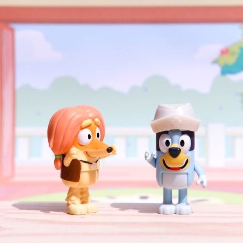 Zestaw figurek Bluey 2pak Wizyta u lekarza Tm Toys Zestaw figurek Bluey 2pak Wizyta u lekarza Tm Toys