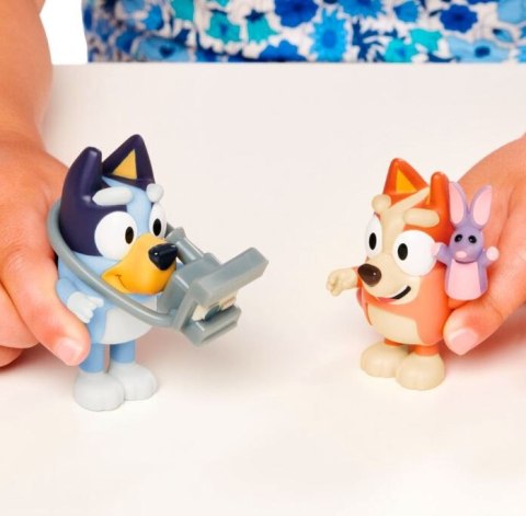 Zestaw figurek Bluey 2pak zabawa w fotografa Tm Toys Zestaw figurek Bluey 2pak zabawa w fotografa Tm Toys