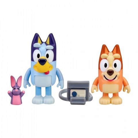Zestaw figurek Bluey 2pak zabawa w fotografa Tm Toys Zestaw figurek Bluey 2pak zabawa w fotografa Tm Toys