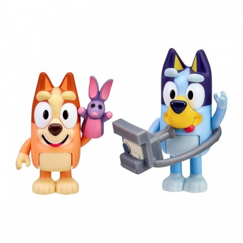 Zestaw figurek Bluey 2pak zabawa w fotografa Tm Toys Zestaw figurek Bluey 2pak zabawa w fotografa Tm Toys