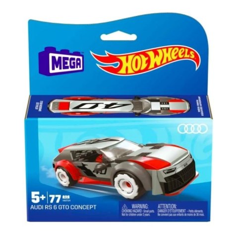 Zestaw konstrukcyjny Hot Wheels Audi RS6 Mega Bloks Zestaw konstrukcyjny Hot Wheels Audi RS6 Mega Bloks