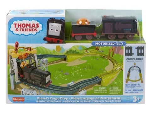 Zestaw z lokomotywą z napędem Tomek i Przyjaciele, HPN59 Fisher Price Zestaw z lokomotywą z napędem Tomek i Przyjaciele, HPN59 Fisher Price