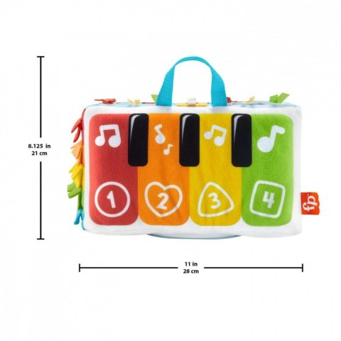 Edukacyjne miękkie pianinko Baw się i kop Fisher Price Edukacyjne miękkie pianinko Baw się i kop Fisher Price