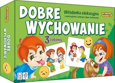 Gra Dobre wychowanie mini Adamigo Gra Dobre wychowanie mini Adamigo