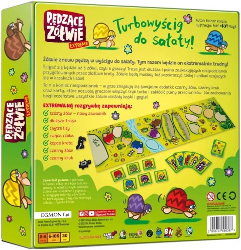 Gra Pędzące żółwie Extreme Egmont Gra Pędzące żółwie Extreme Egmont