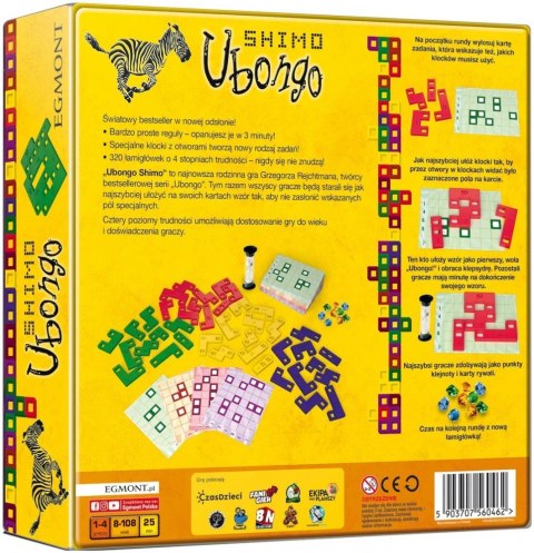 Gra Ubongo Shimo (PL) Egmont Gra Ubongo Shimo (PL) Egmont
