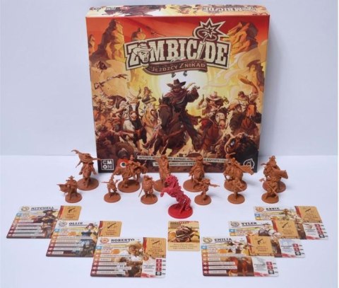 Gra Zombicide: Żywi lub nieumarli Jeźdźcy Znikąd Portal Games Gra Zombicide: Żywi lub nieumarli Jeźdźcy Znikąd Portal Games
