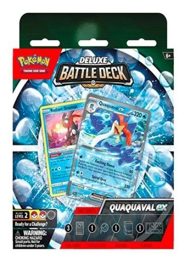 Karty Deluxe Battle Deck Quaquaval ex Pokemon TCG Karty Deluxe Battle Deck Quaquaval ex Pokemon TCG
