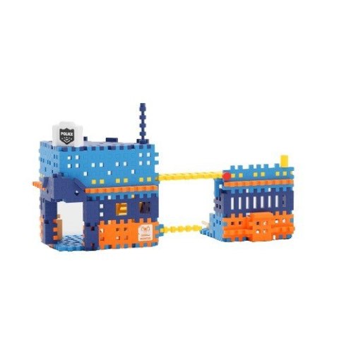 Klocki konstrukcyjne Waffle mini - Posterunek policji Marioinex Klocki konstrukcyjne Waffle mini - Posterunek policji Marioinex