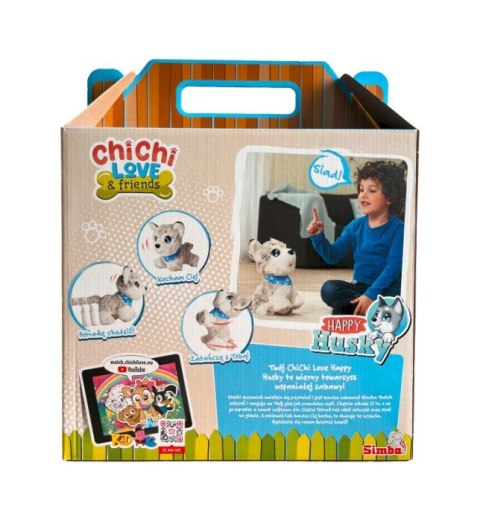 Maskotka interaktywna ChiChi Love Happy Husky Simba Maskotka interaktywna ChiChi Love Happy Husky Simba
