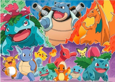 Puzzle 4x100 elementów Pokemon Ravensburger Polska Puzzle 4x100 elementów Pokemon Ravensburger Polska
