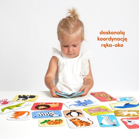 Puzzle do pary - Dzikie zwierzęta CzuCzu Puzzle do pary - Dzikie zwierzęta CzuCzu