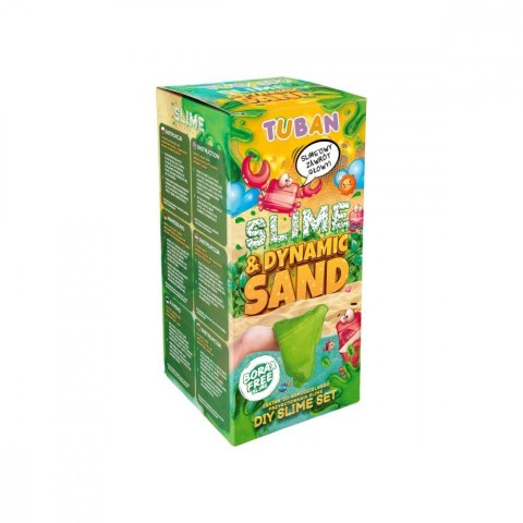 Zestaw DIY Slime i piasek dynamiczny TUBAN Zestaw DIY Slime i piasek dynamiczny TUBAN