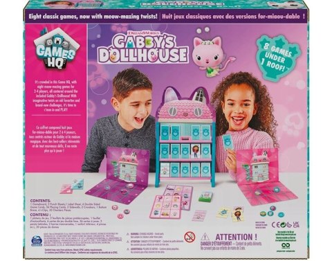 Zestaw gier Koci Domek Gabi: 8 gier w 1 Spin Master Zestaw gier Koci Domek Gabi: 8 gier w 1 Spin Master
