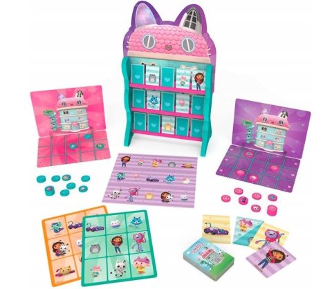 Zestaw gier Koci Domek Gabi: 8 gier w 1 Spin Master Zestaw gier Koci Domek Gabi: 8 gier w 1 Spin Master