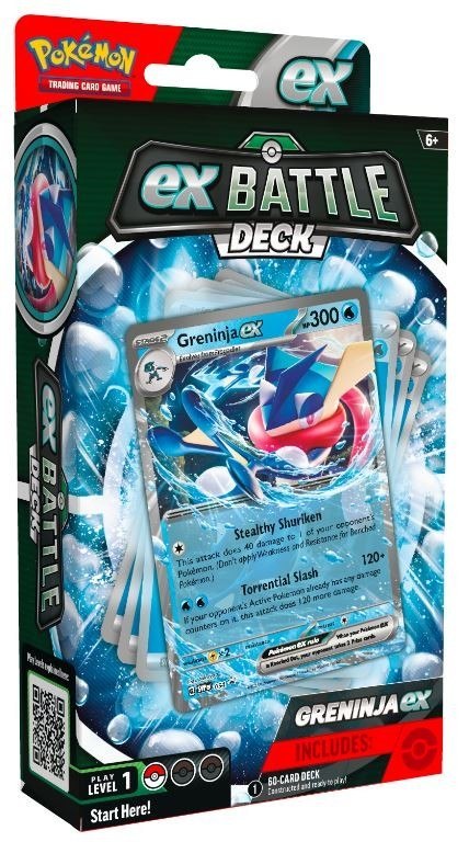 Karty Deluxe Battle Deck-Greninja ex Pokemon TCG Karty Deluxe Battle Deck-Greninja ex Pokemon TCG