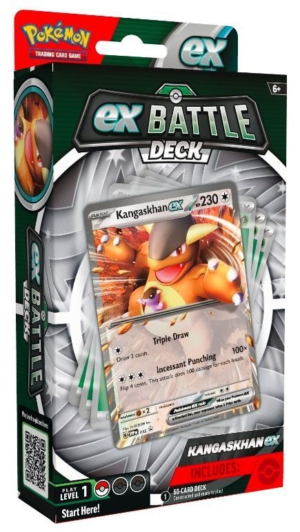 Karty Deluxe Battle Deck-Kangaskhan ex Pokemon TCG Karty Deluxe Battle Deck-Kangaskhan ex Pokemon TCG