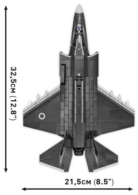Klocki Armed Forces F-35B Lightning II 594 klocków Cobi Klocki Klocki Armed Forces F-35B Lightning II 594 klocków Cobi Klocki