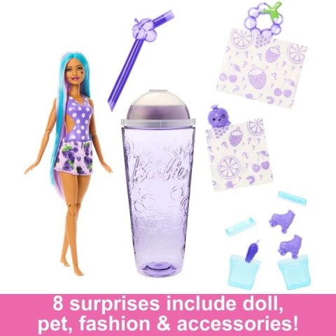 Lalka Barbie Pop Reveal Owocowy sok, fioletowa Mattel Lalka Barbie Pop Reveal Owocowy sok, fioletowa Mattel
