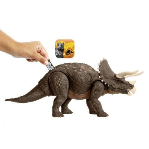 Figurka Jurassic World Eko Triceratops Obrońca Środowiska Mattel Figurka Jurassic World Eko Triceratops Obrońca Środowiska Mattel