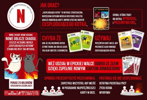 Gra Eksplodujące Kotki Dobro kontra Zło Rebel Gra Eksplodujące Kotki Dobro kontra Zło Rebel